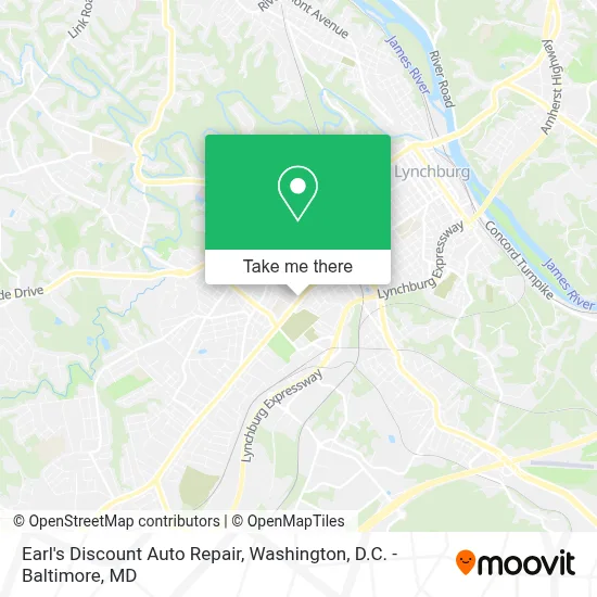 Earl's Discount Auto Repair map