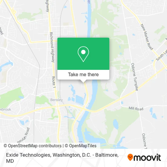 Exide Technologies map