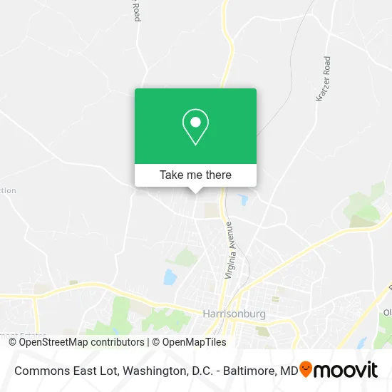 Commons East Lot map