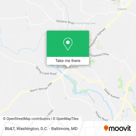 Bb&T map