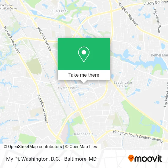 My Pi map