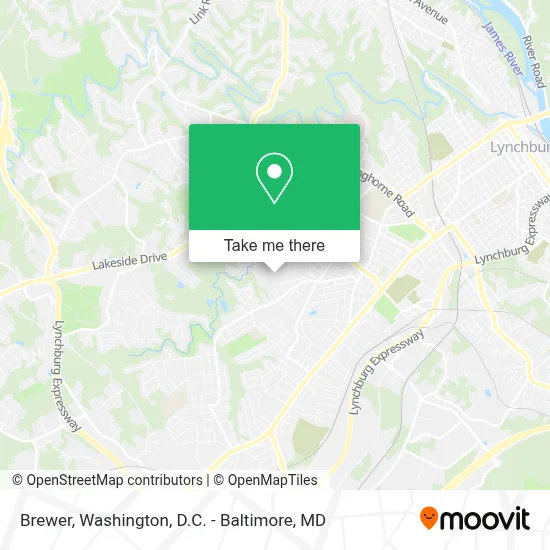 Brewer map