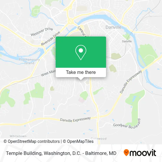 Temple Building map