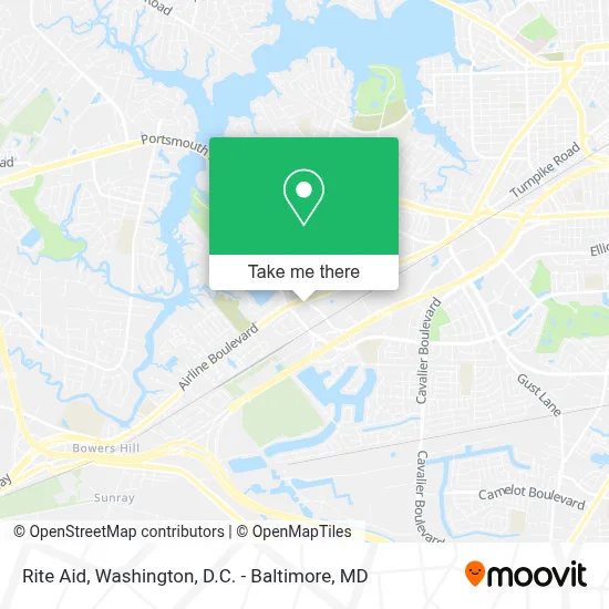 Rite Aid map