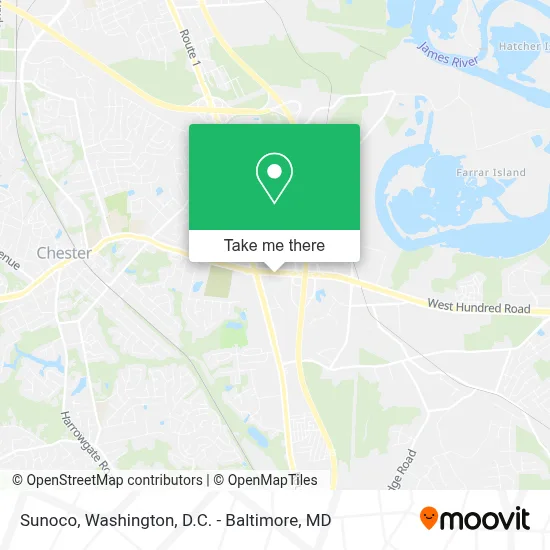 Sunoco map