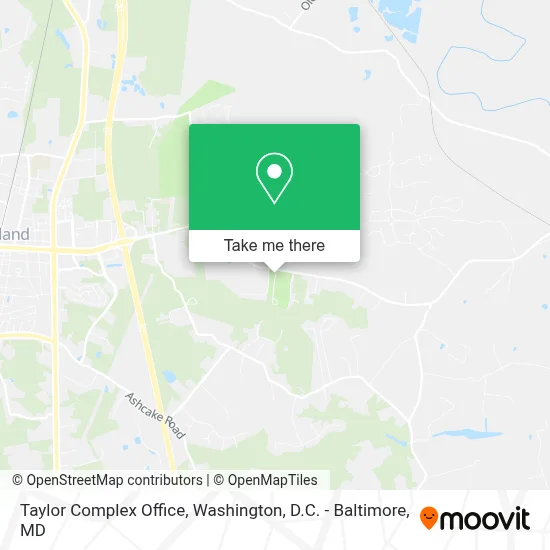 Taylor Complex Office map
