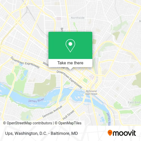 Ups map