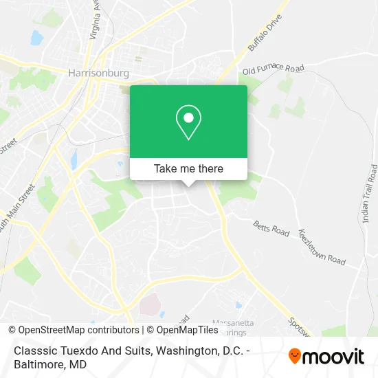 Classsic Tuexdo And Suits map