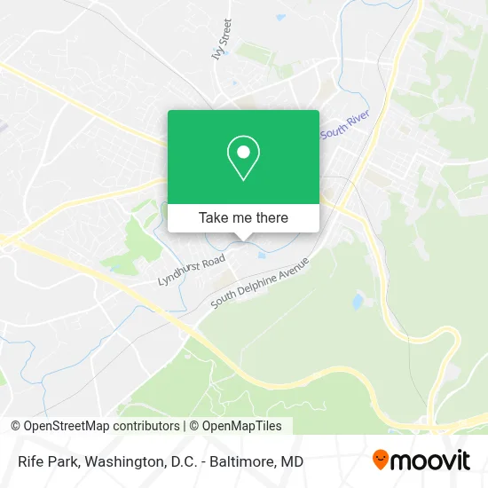 Rife Park map