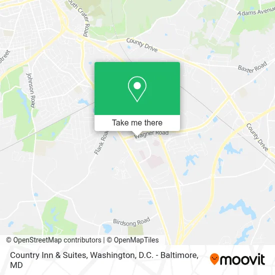Country Inn & Suites map