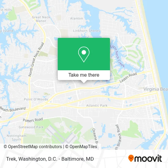 Trek map