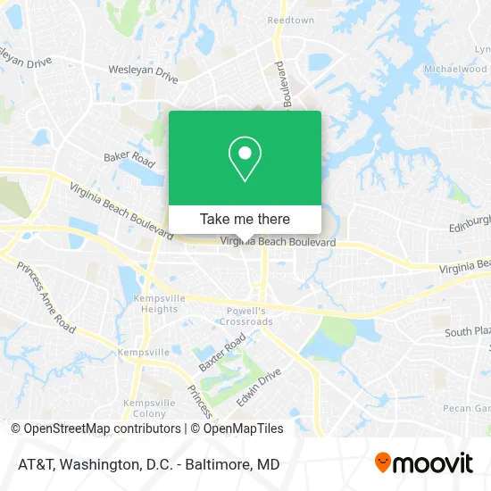 At&T map