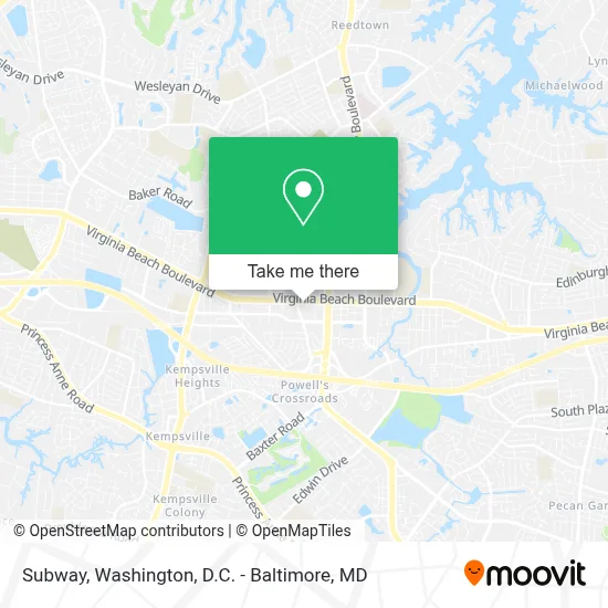 Subway map