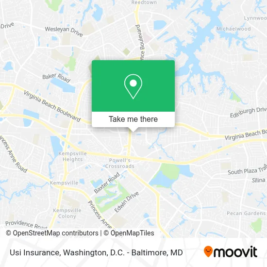 Usi Insurance map