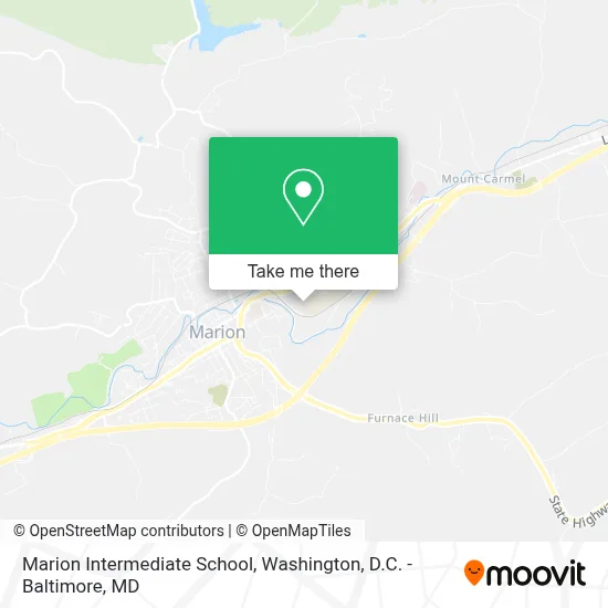 Marion Intermediate School map