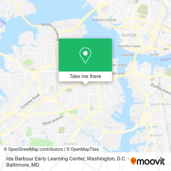 Ida Barbour Early Learning Center map