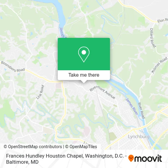 Frances Hundley Houston Chapel map