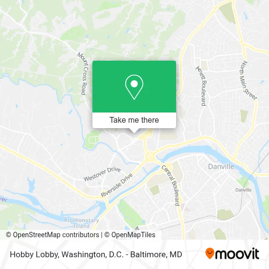 Hobby Lobby map