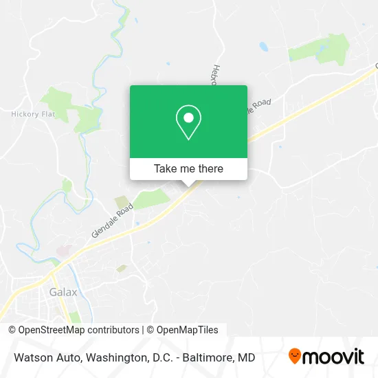 Watson Auto map
