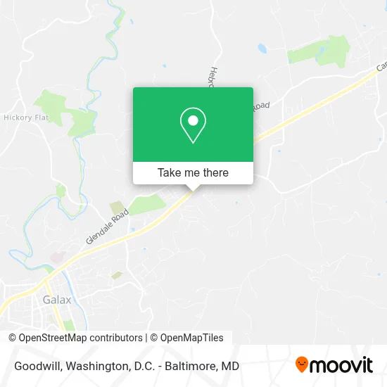 Goodwill map