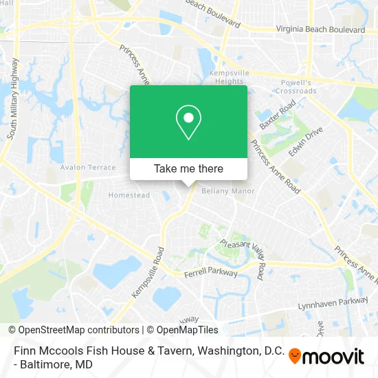 Finn Mccools Fish House & Tavern map