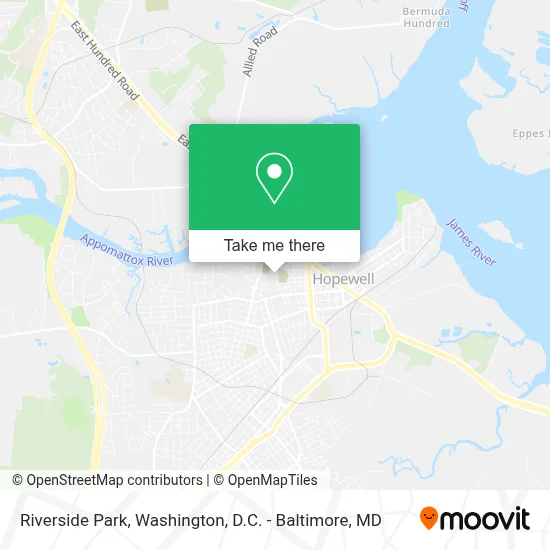 Riverside Park map