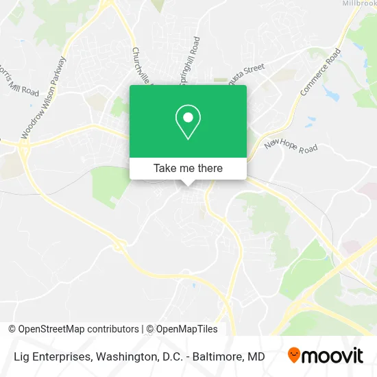 Lig Enterprises map