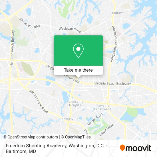 Freedom Shooting Academy map