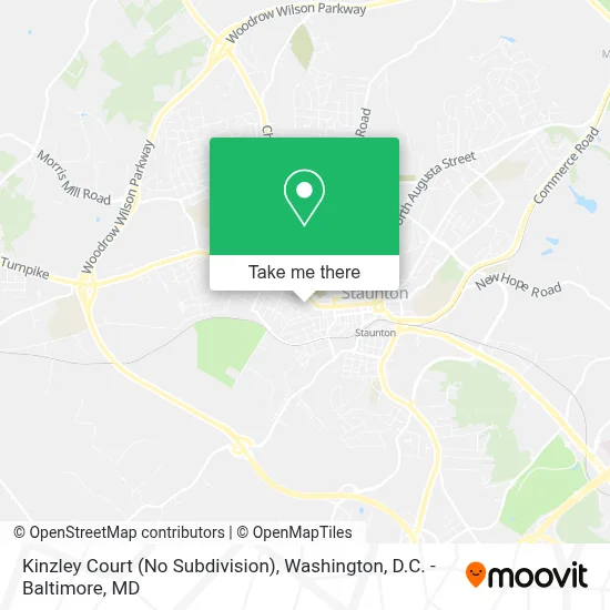 Kinzley Court (No Subdivision) map