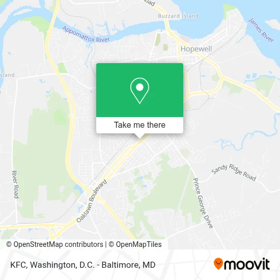 Kfc map