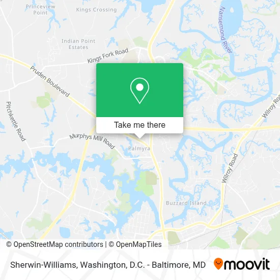 Sherwin-Williams map