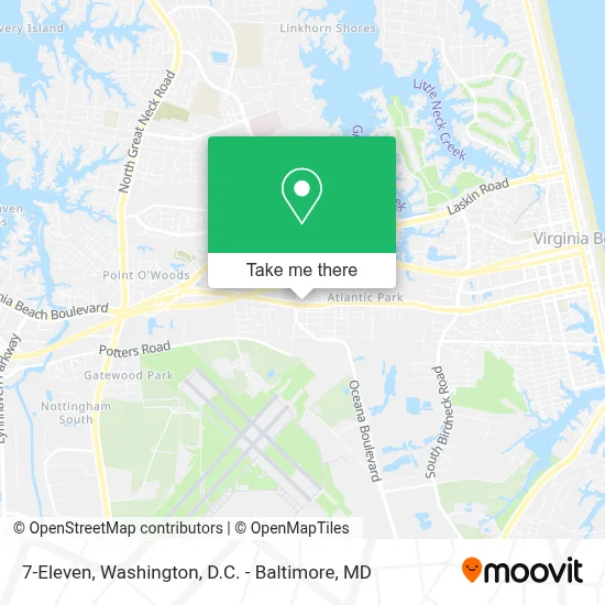 7-Eleven map