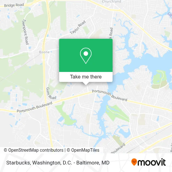 Starbucks map