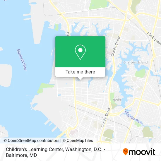 Children's Learning Center map