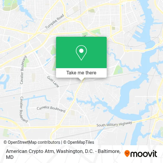 American Crypto Atm map