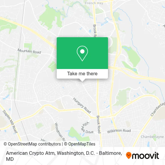 American Crypto Atm map