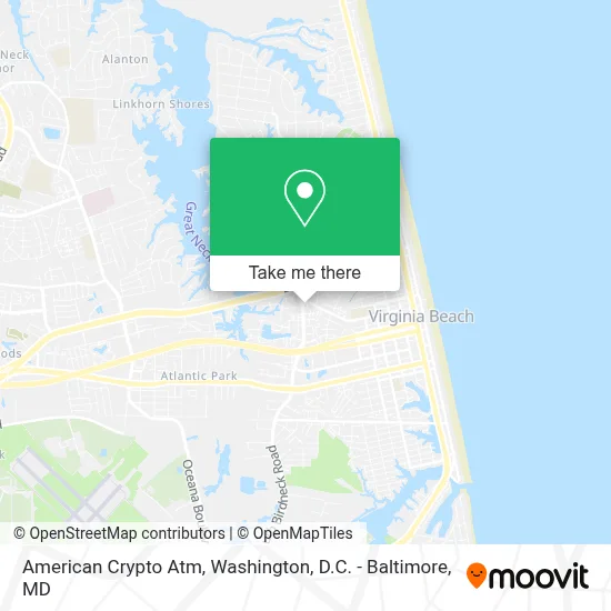 American Crypto Atm map