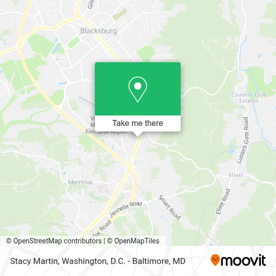 Stacy Martin map