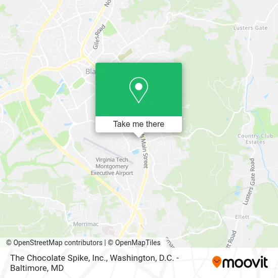 The Chocolate Spike, Inc. map