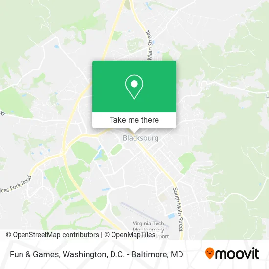 Fun & Games map