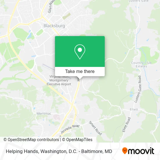 Helping Hands map