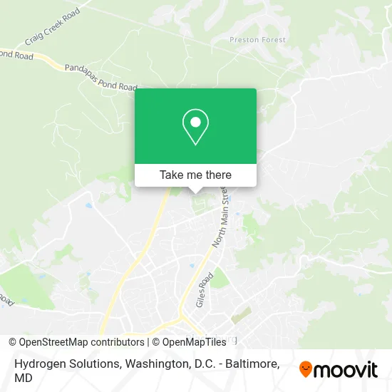 Hydrogen Solutions map
