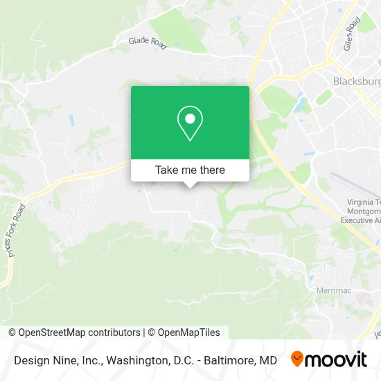 Design Nine, Inc. map