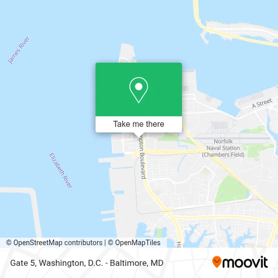 Gate 5 map