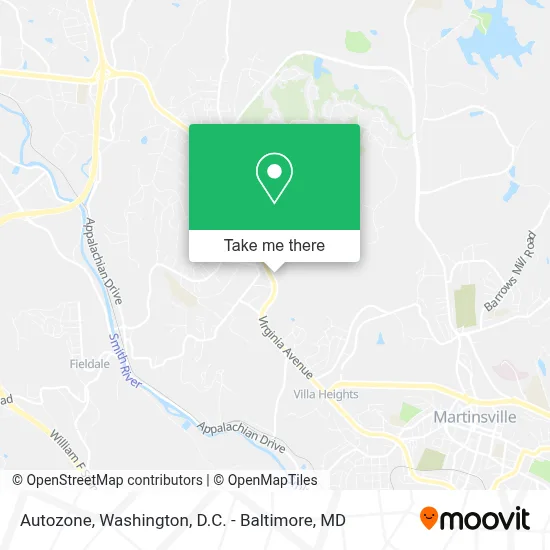 Autozone map