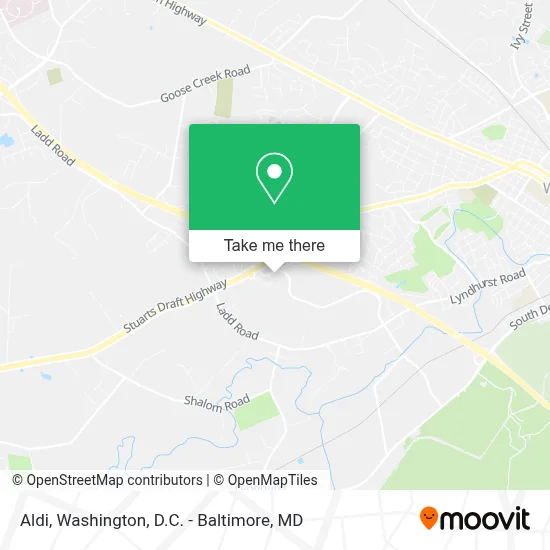 Aldi map