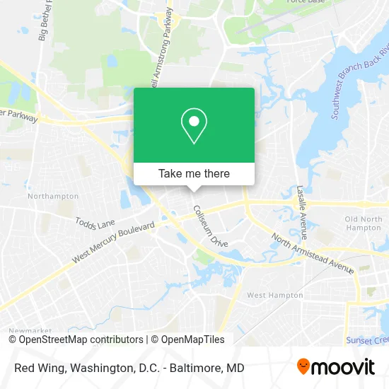 Red Wing map