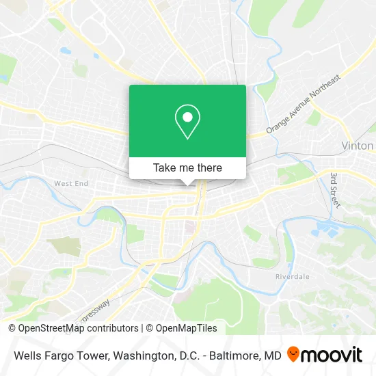 Wells Fargo Tower map