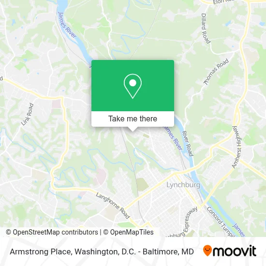 Armstrong Place map