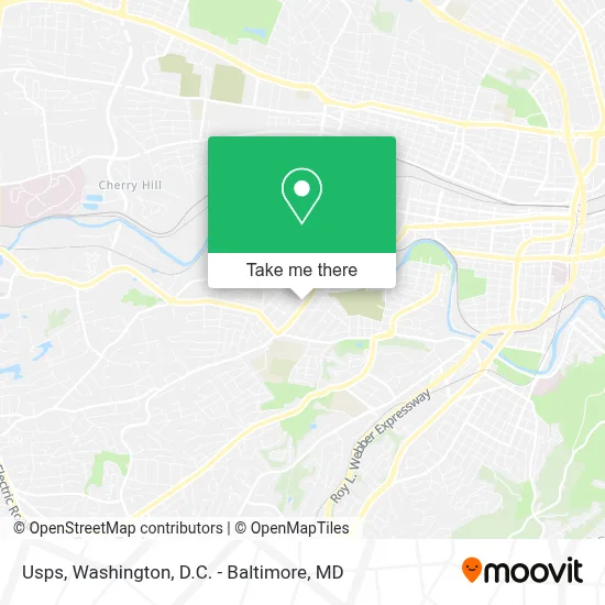 Usps map